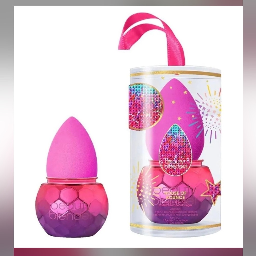 Beauty Blender Makeup Sponge with Holder -House of Bounce